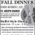 Fall Dinner