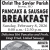 Pancake & Sausage Breakfast