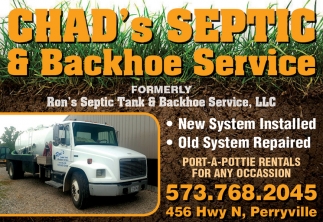 Chad's Septic & Backhoe Service