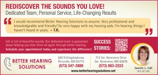 Better Hearing Solutions