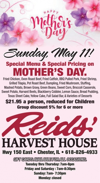 Reid's Harvest House
