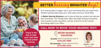 Better Hearing Solutions