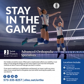 Saint Francis Healthcare - Advanced Orthopedic Specialists