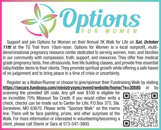 Options for Women