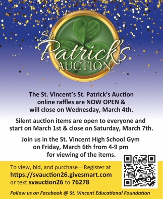St. Patrick's Auction