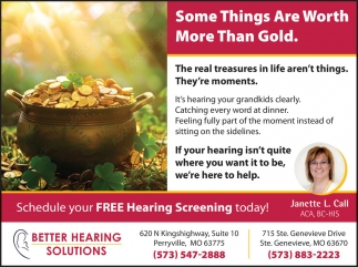 Better Hearing Solutions