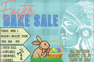 Easter Bake Sale (April 3, 2026)