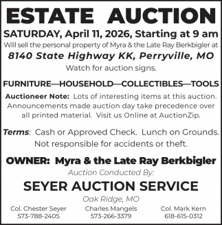 Seyer Auction Service