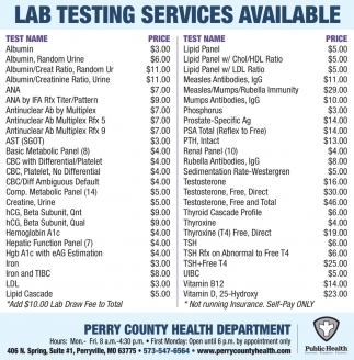 Perry County Health Department