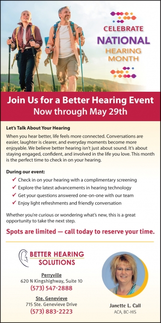 Better Hearing Solutions