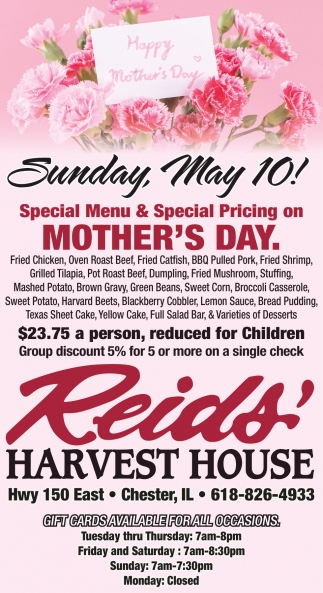 Reid's Harvest House