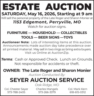 Seyer Auction Service
