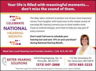 Better Hearing Solutions