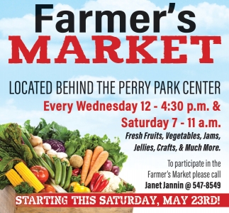 Farmer's Market Behind Perry Park Center