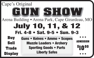 Cape's Original Gun Show (July 10, 11, & 12, 2026)