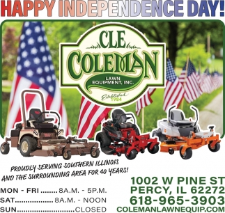 Coleman Lawn Equipment