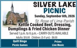 Silver Lake Picnic (September 6, 2026)