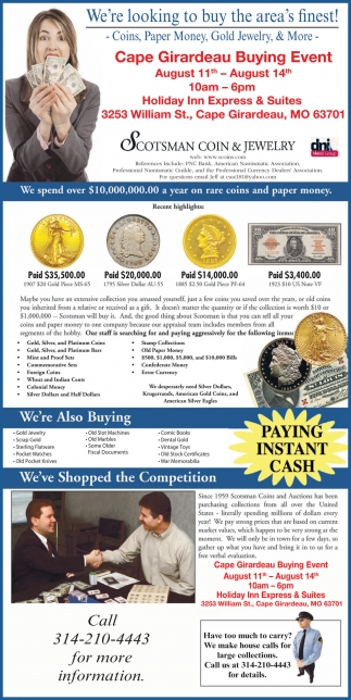 Scotsman Coin & Jewelry