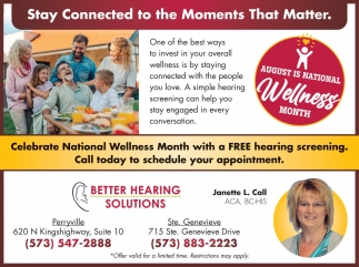 Better Hearing Solutions