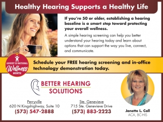 Better Hearing Solutions