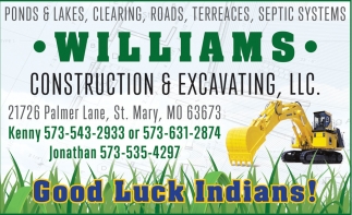 Williams Construction & Excavating, LLC