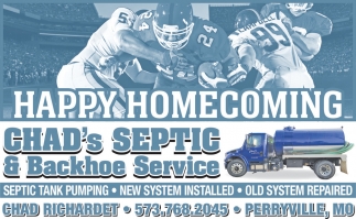 Chad's Septic & Backhoe Service