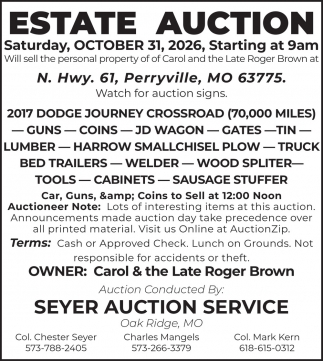 Seyer Auction Service