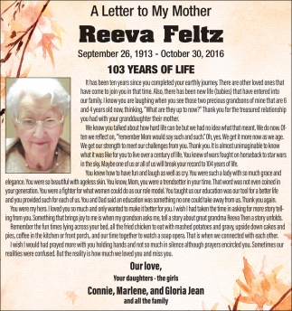 Reeva Feltz