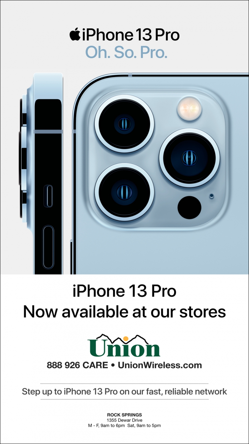 iPhone 13 Po. Oh. So. Pro.