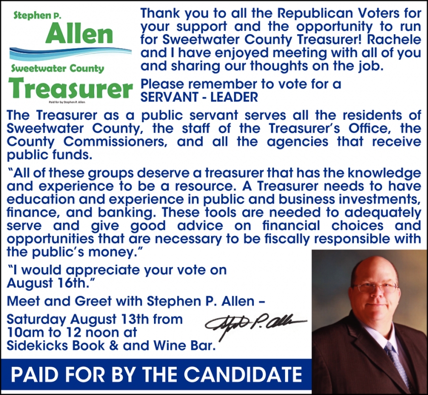Sweetwater County Treasurer