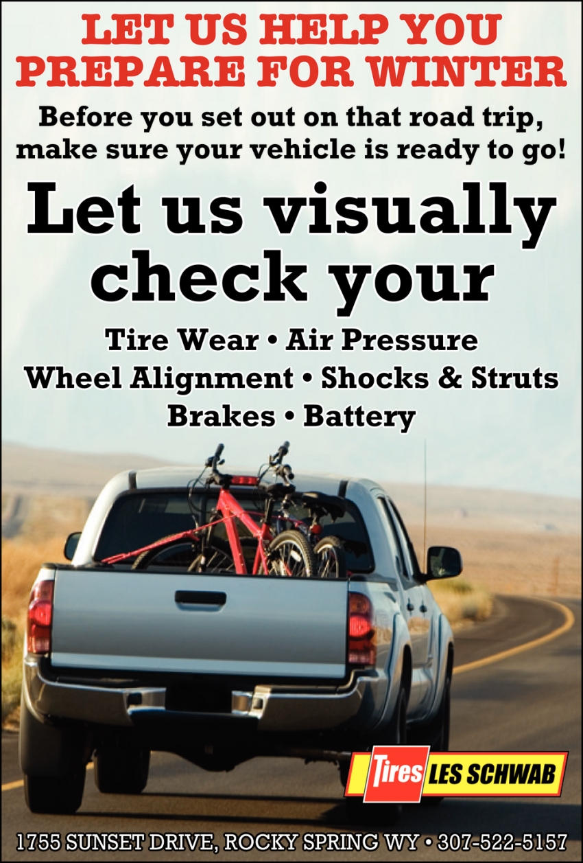 Let Us Visually Check Your Tire Wear