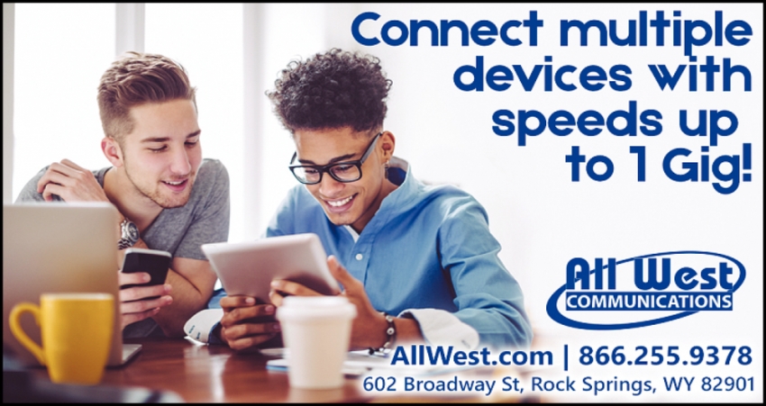 Connect Multiple Devices With Speeds Up To 1 Gig!