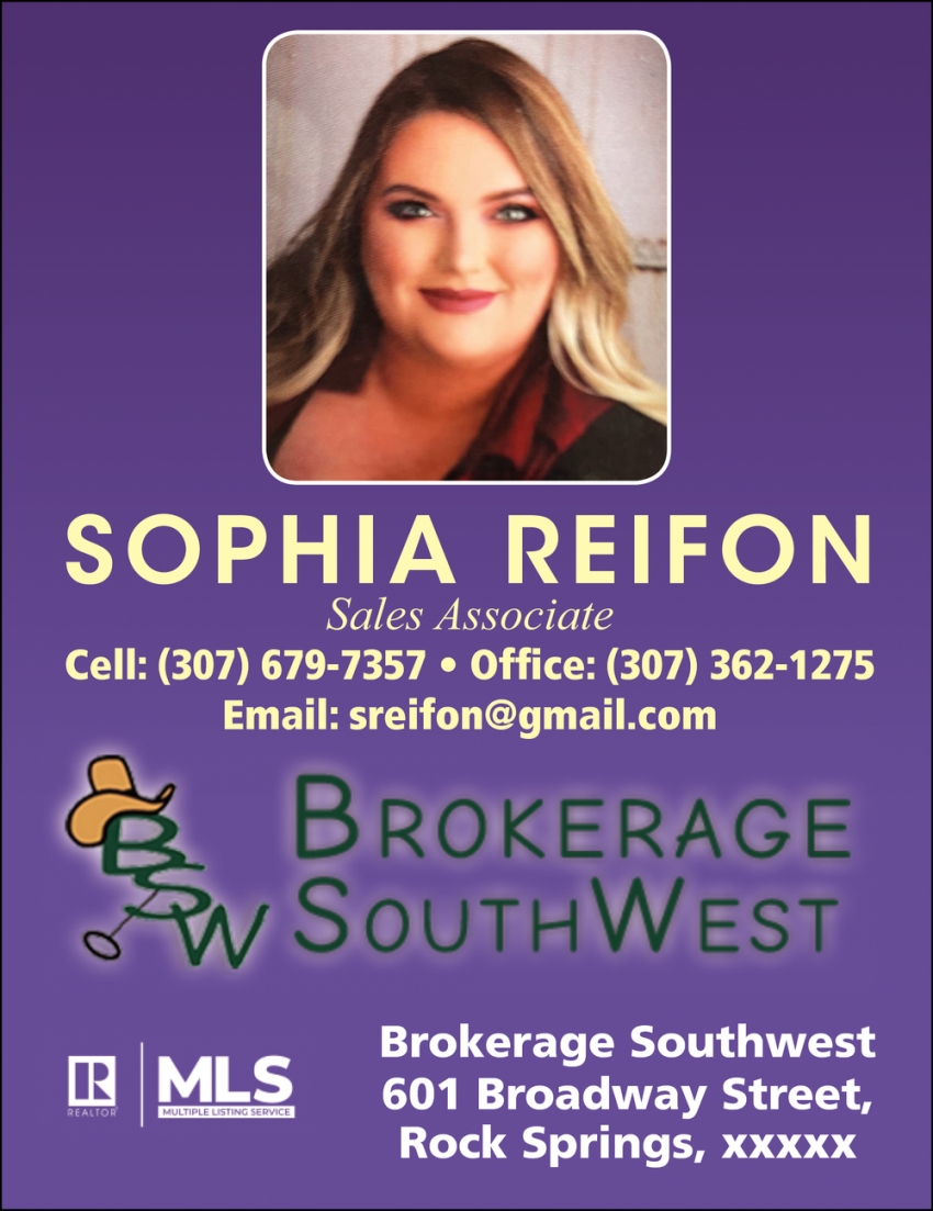 Brokerage Southwest Sophia Reifon