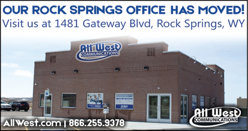 Our Rock Springs Office Has Moved!