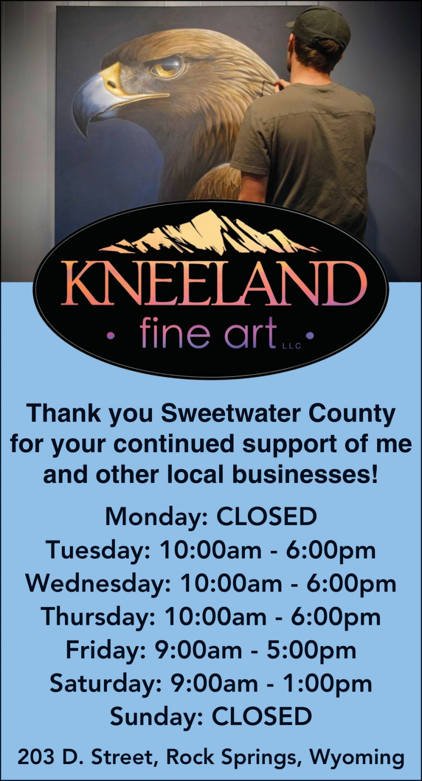 Thank You Sweetwater County