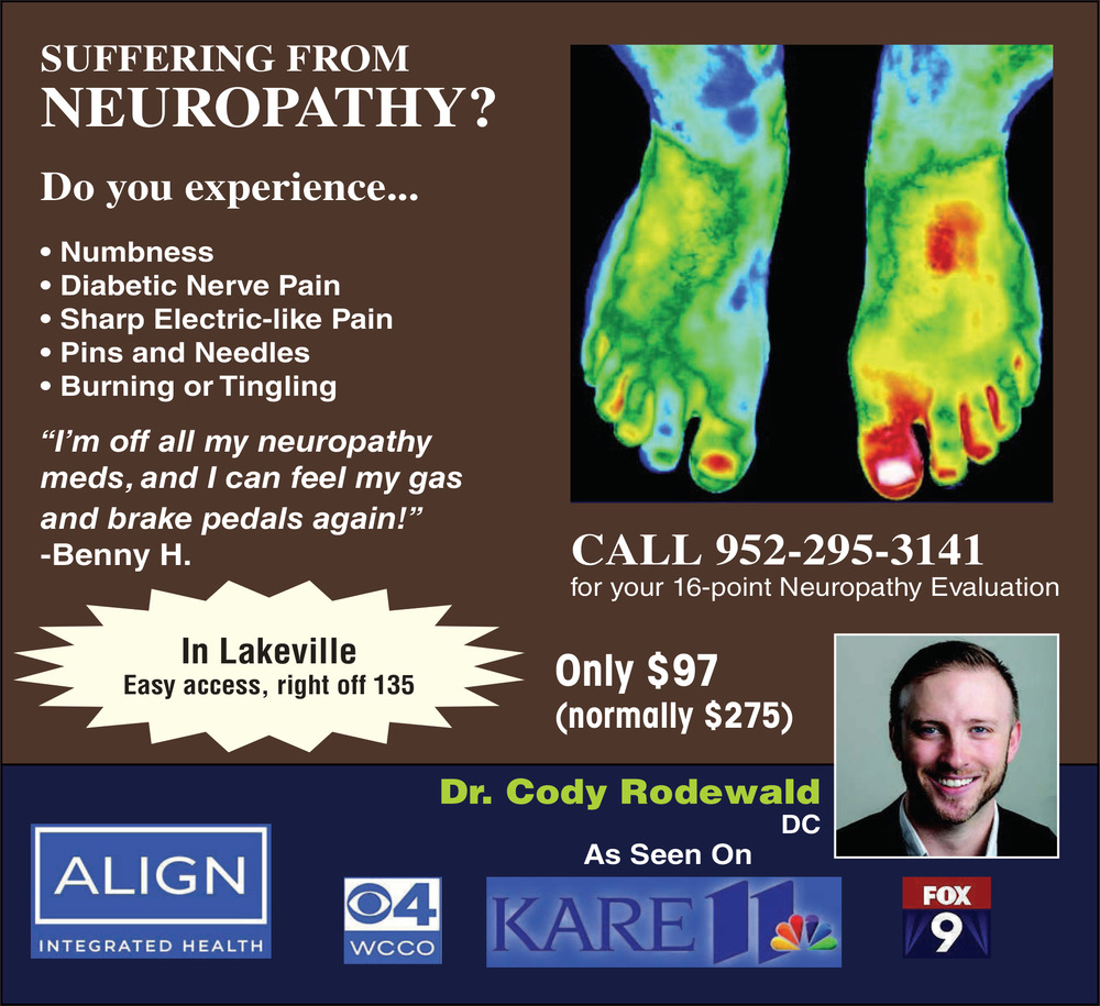Suffering from Neuropathy?, Align Neuropathy, Lakeville, MN