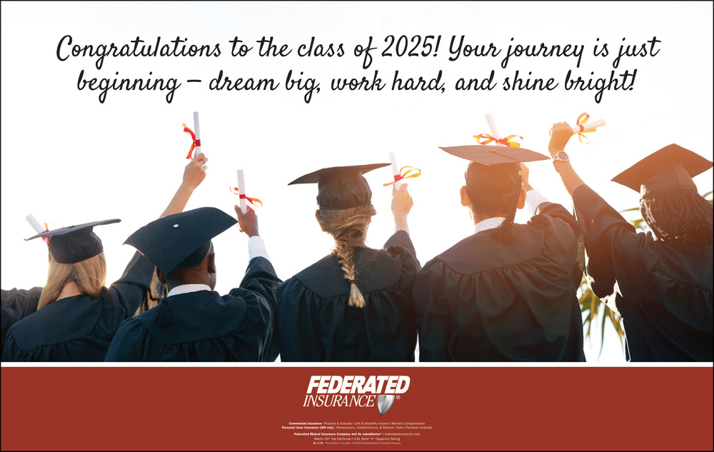 Congratulations to The Class of 2025!, Federated Insurance, Owatonna, MN