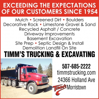 Trucking & Excavating