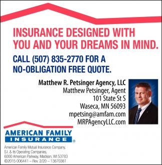 Insurance Designed With You and Your Dreams In Mind