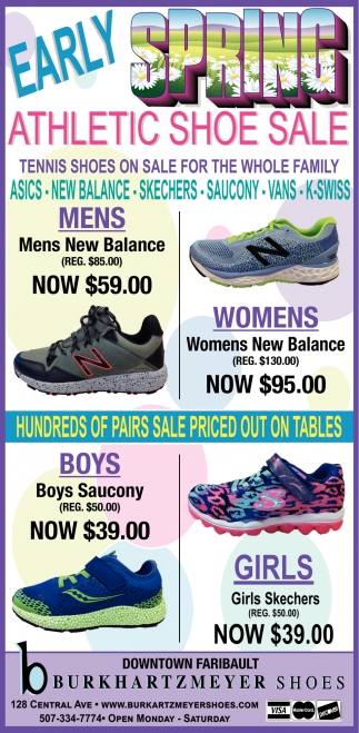 Early Spring Athletic Shoe Sale