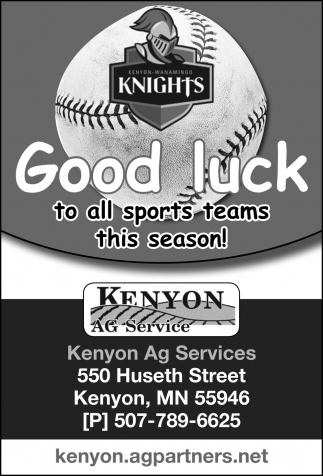 Good Luck To All Sports Teams This Season!