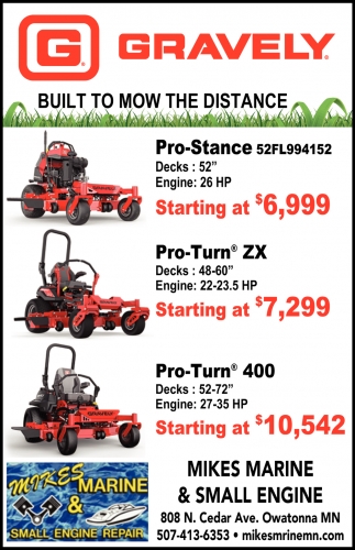 Built To Mow The Distance