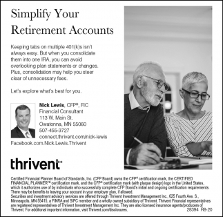 Simplify Your Retirement Accounts