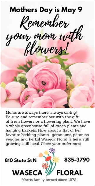 Mothers Day Is May 9