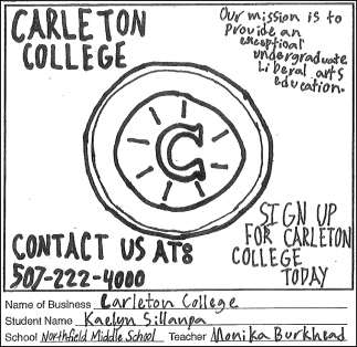 Sign Up For Carleton College Today