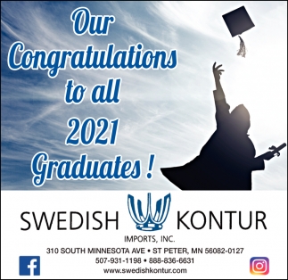 Congratulations To All 2021 Graduates!