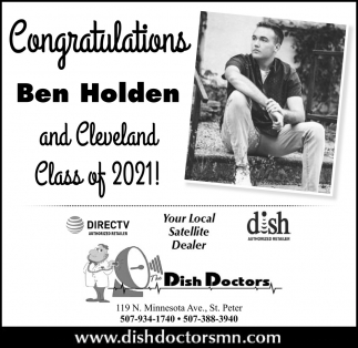 Congratulations Ben Holden