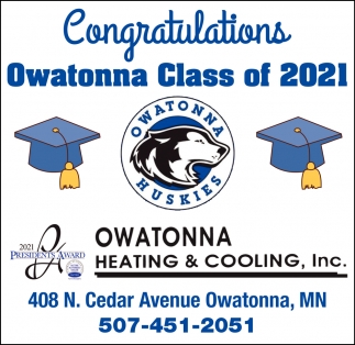 Congratulations Owatonna Class Of 2021
