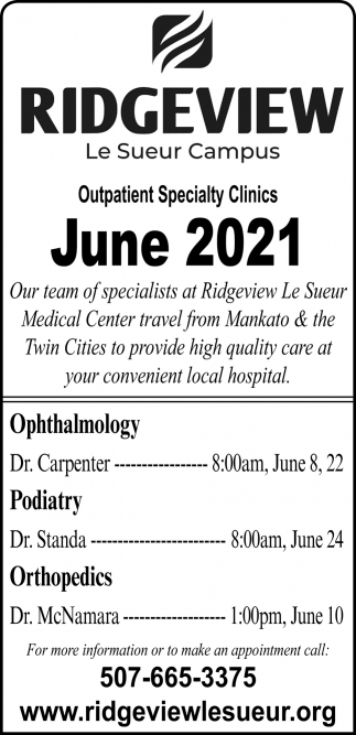 Outpatient Specialty Clinics
