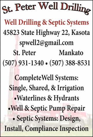 Well Drilling & Septic Systems